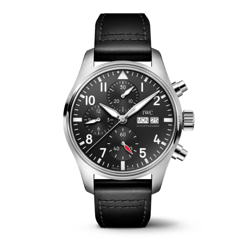 Pilot's Watch 41 Chronograph Stainless Steel White Dial