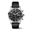 Pilot's Watch 41 Chronograph Stainless Steel White Dial