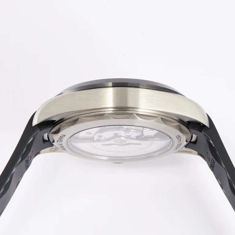 Aqua Terra 43 Worldtimer Titanium Grey Dial