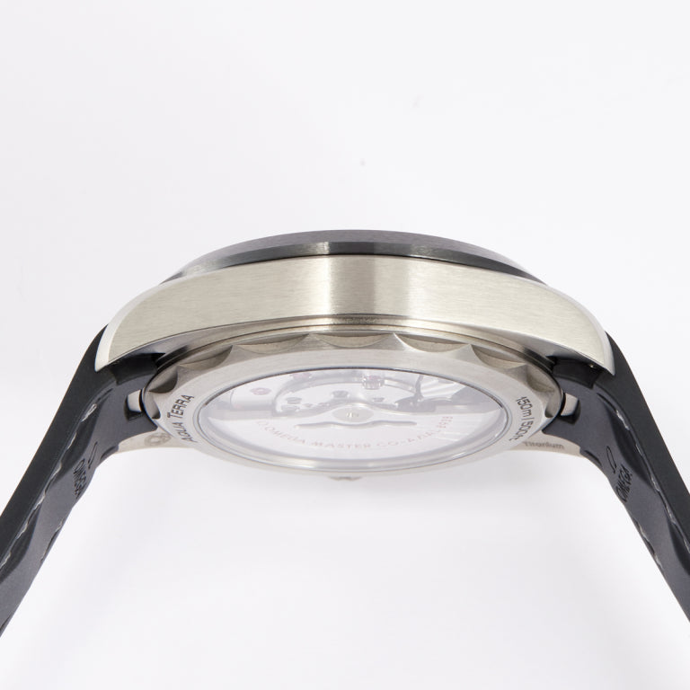 Aqua Terra 43 Worldtimer Titanium Grey Dial