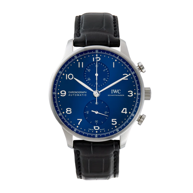 Portugieser Chronograph Stainless Steel Blue Dial