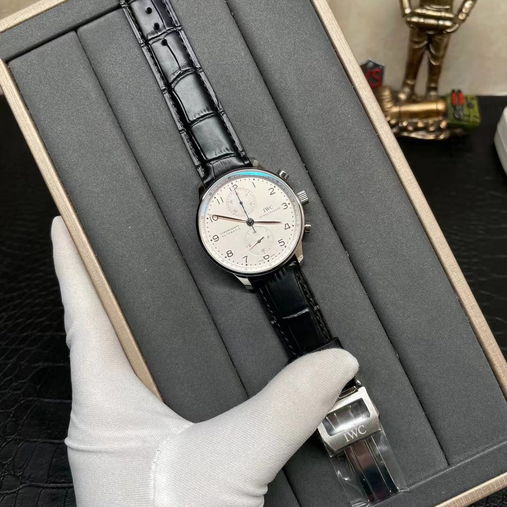 Portugieser Chronograph Stainless Steel Blue Dial