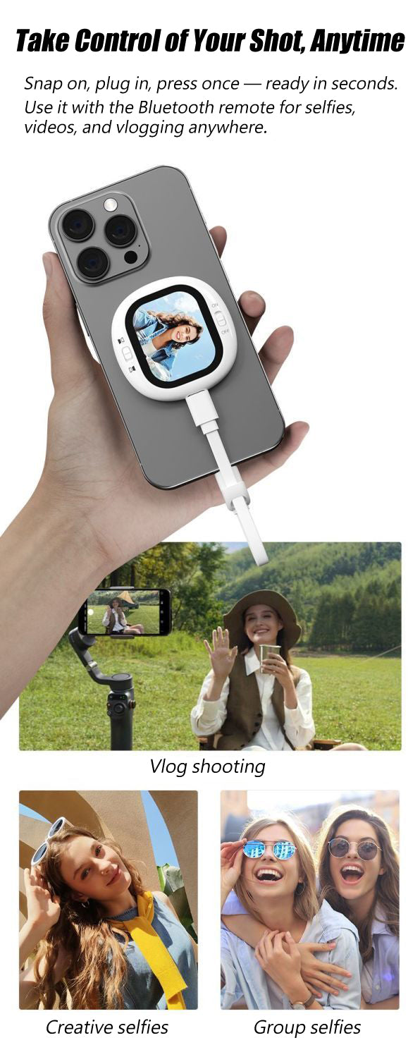 BackCam Selfie Screen