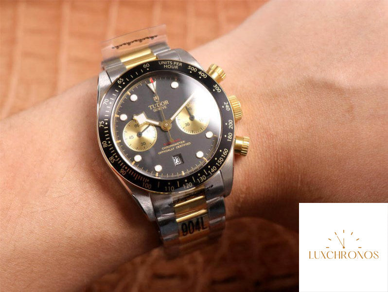 Replica Tudor Heritage Black Bay M79363N-0001 1:1 Best Edition TW Factory Gold Strap