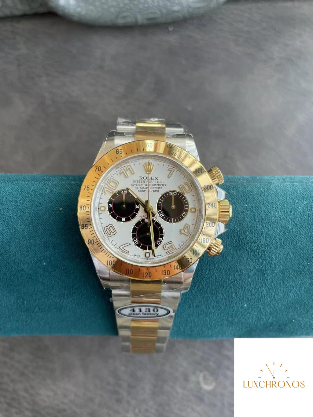Rolex ROLEXCosmograph Daytona All Gold Blue Disc Chronograph -116523