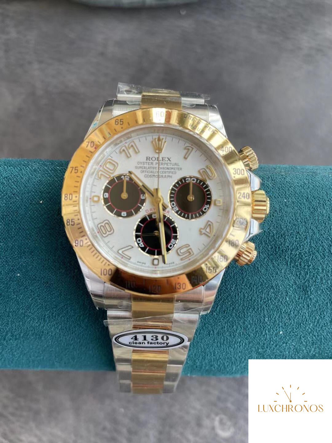 Rolex ROLEXCosmograph Daytona All Gold Blue Disc Chronograph -116523