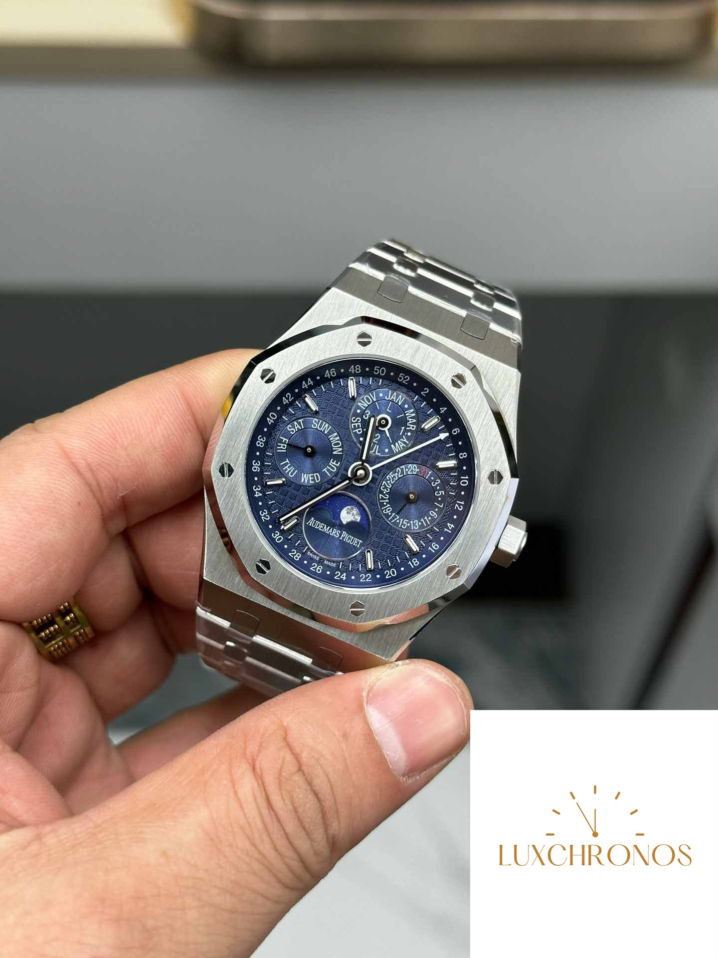 Audemars Piguet Royal Oak 26574ST.OO.1220ST.03 BBR Factory 1:1 Best Edition Blue Dial
