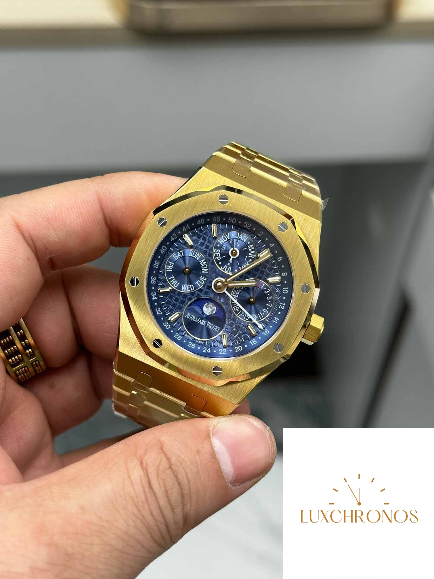 Audemars Piguet Royal Oak 26574BA.OO.1220BA.01 1:1 Best Edition BBR Factory Blue Dial