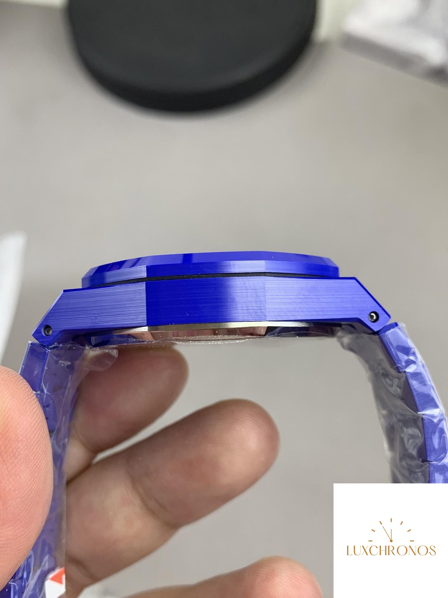 APS Factory 26240 Blue Ceramic Top Quality Luxury Watch