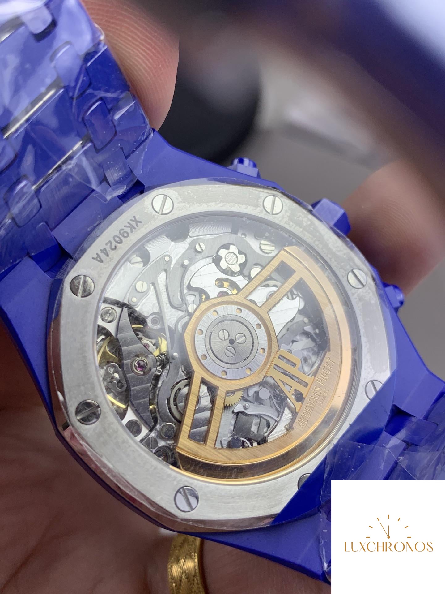 APS Factory 26240 Blue Ceramic Top Quality Luxury Watch