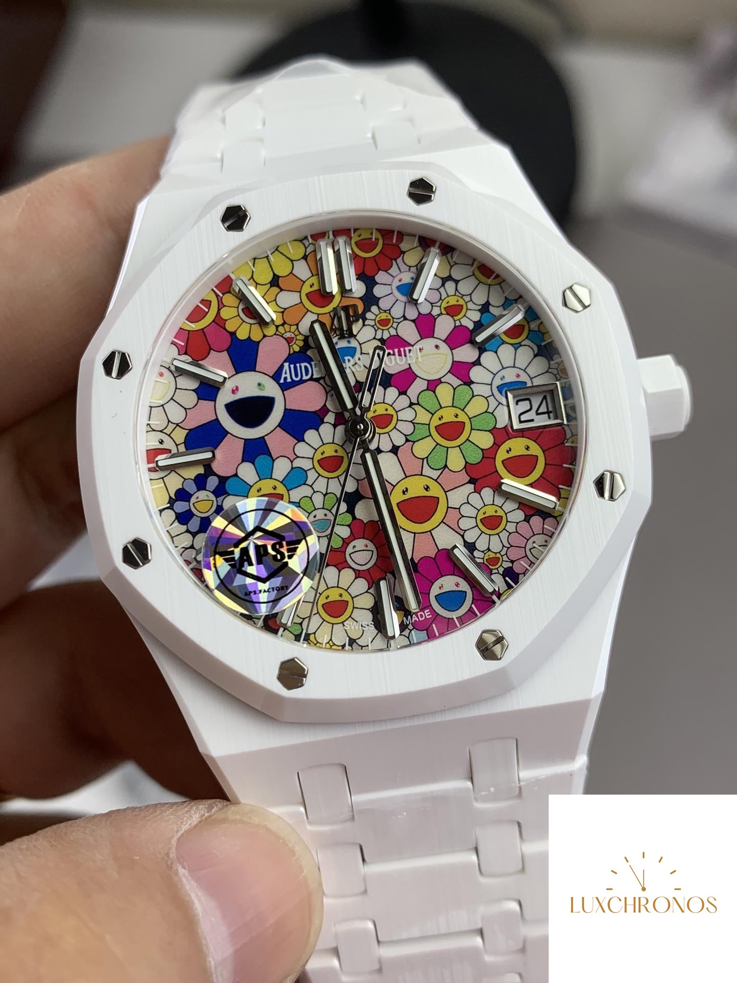 APS Factory’s New Sunflower Ceramic Material Fashion Watch