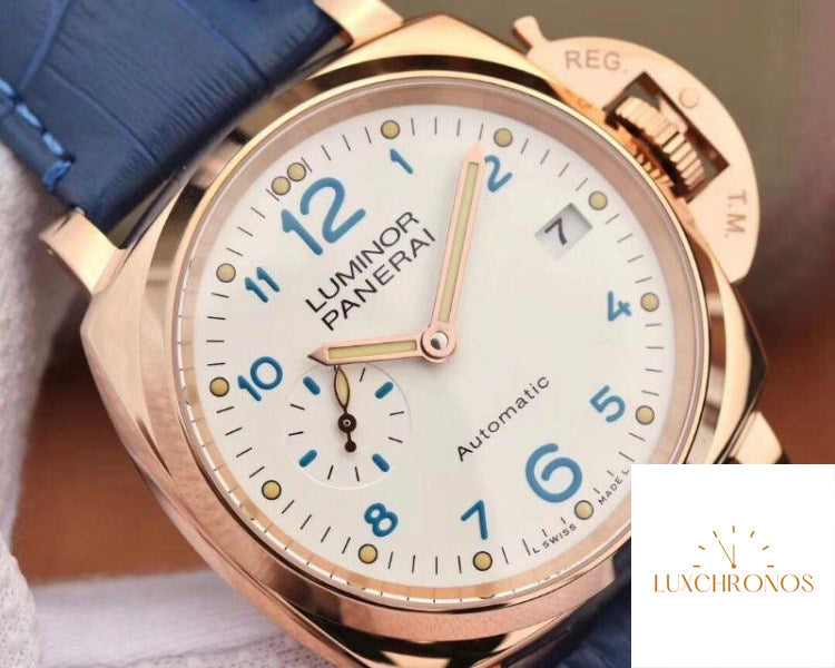 Replica Panerai Luminor Due PAM00756 1:1 Best Edition VS Factory White Dial Swiss OP.XXXIV