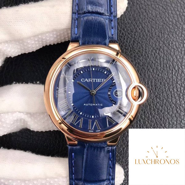 Replica Ballon Bleu De Cartier 42MM WGBB0036 1:1 Best Edition V6 Factory Rose Gold