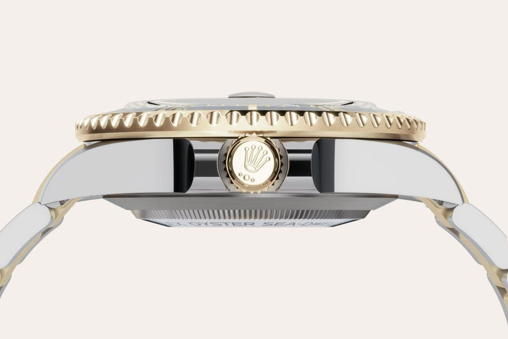 Sea-Dweller Oyster, 43 mm, Oystersteel and yellow gold