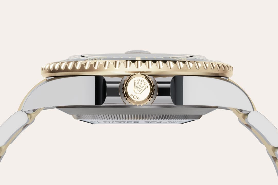 Sea-Dweller Oyster, 43 mm, Oystersteel and yellow gold