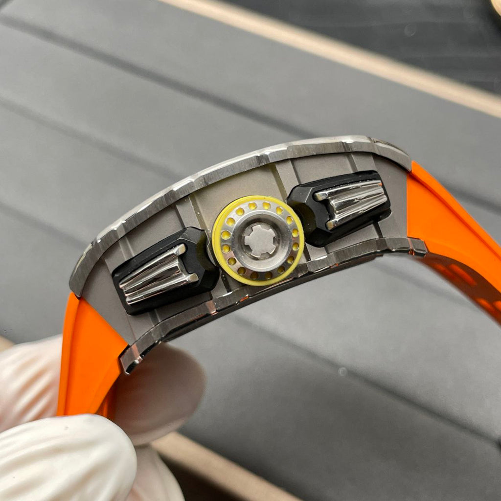 Richard Mille RM11-03 1:1 Best Edition KV Factory Orange Strap