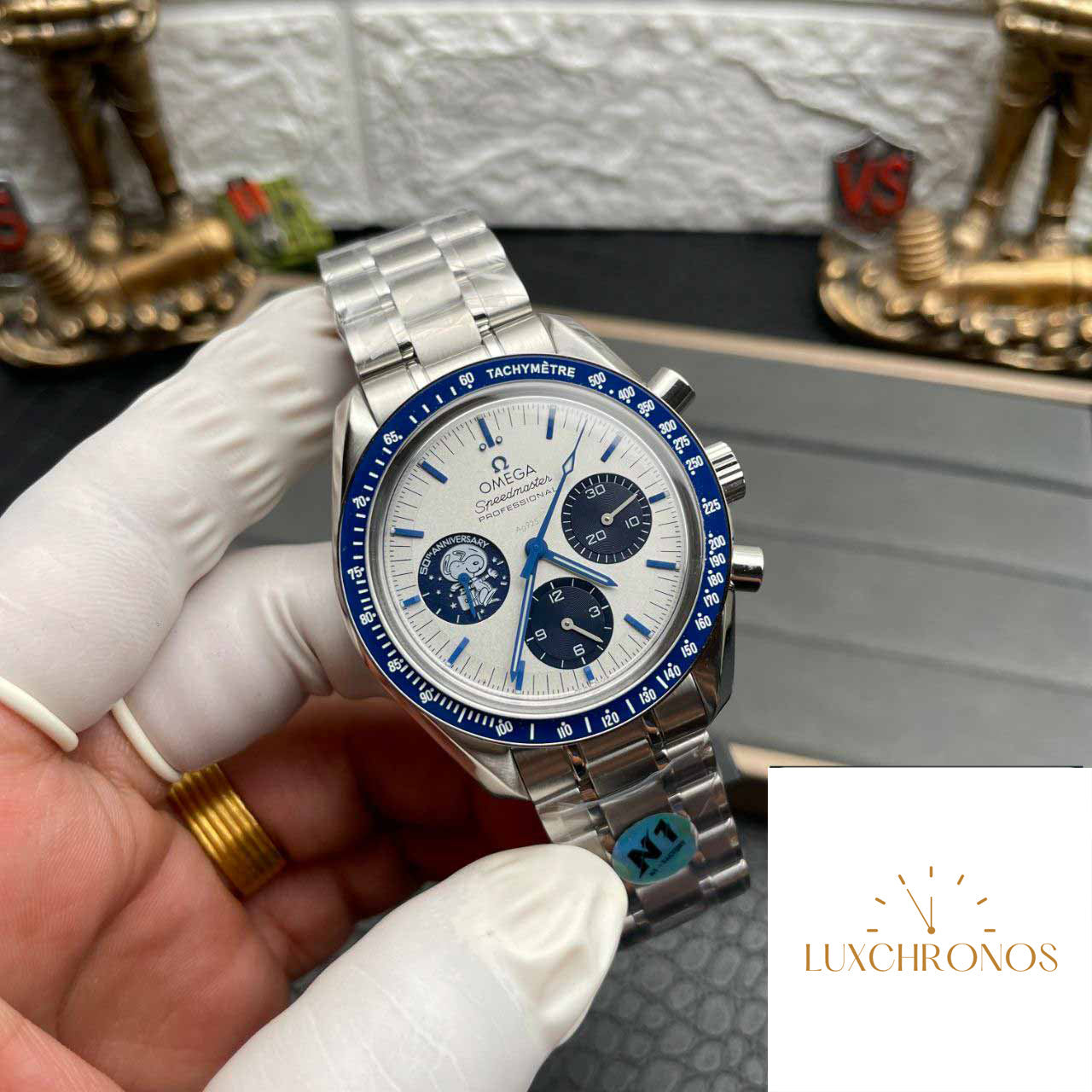 Omega Speedmaster 310.32.42.50.02.001 1:1 Best Edition N1 Factory Ceramic Bezel