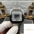 Cartier Santos WSSA0037 1:1 Best Edition BV Factory Included Leather Strap