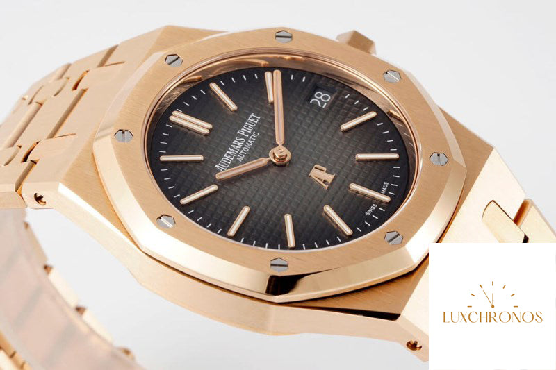 Replica Audemars Piguet Royal Oak 16202OR.OO.1240OR.01 1:1 Best Edition ZF Factory Gray Dial