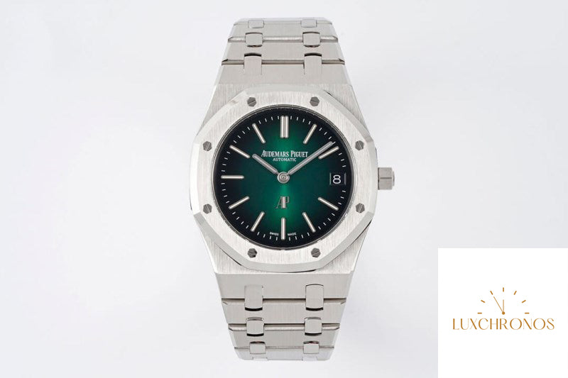 Replica Audemars Piguet Royal Oak 16202PT.OO.1240PT.01 1:1 Best Edition ZF Factory Green Dial