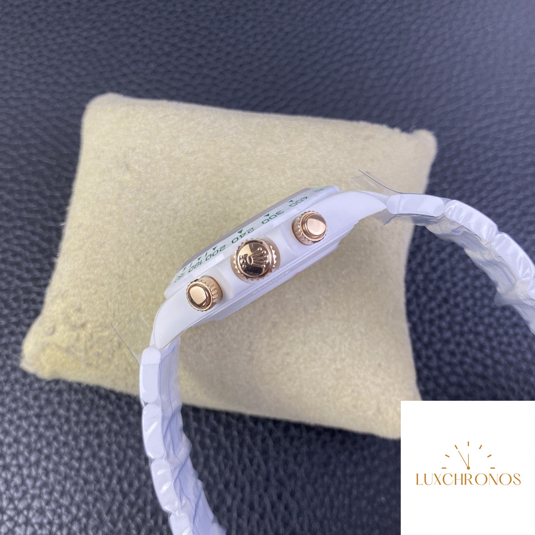 Rolex Daytona White Ceramics Green Dial Series