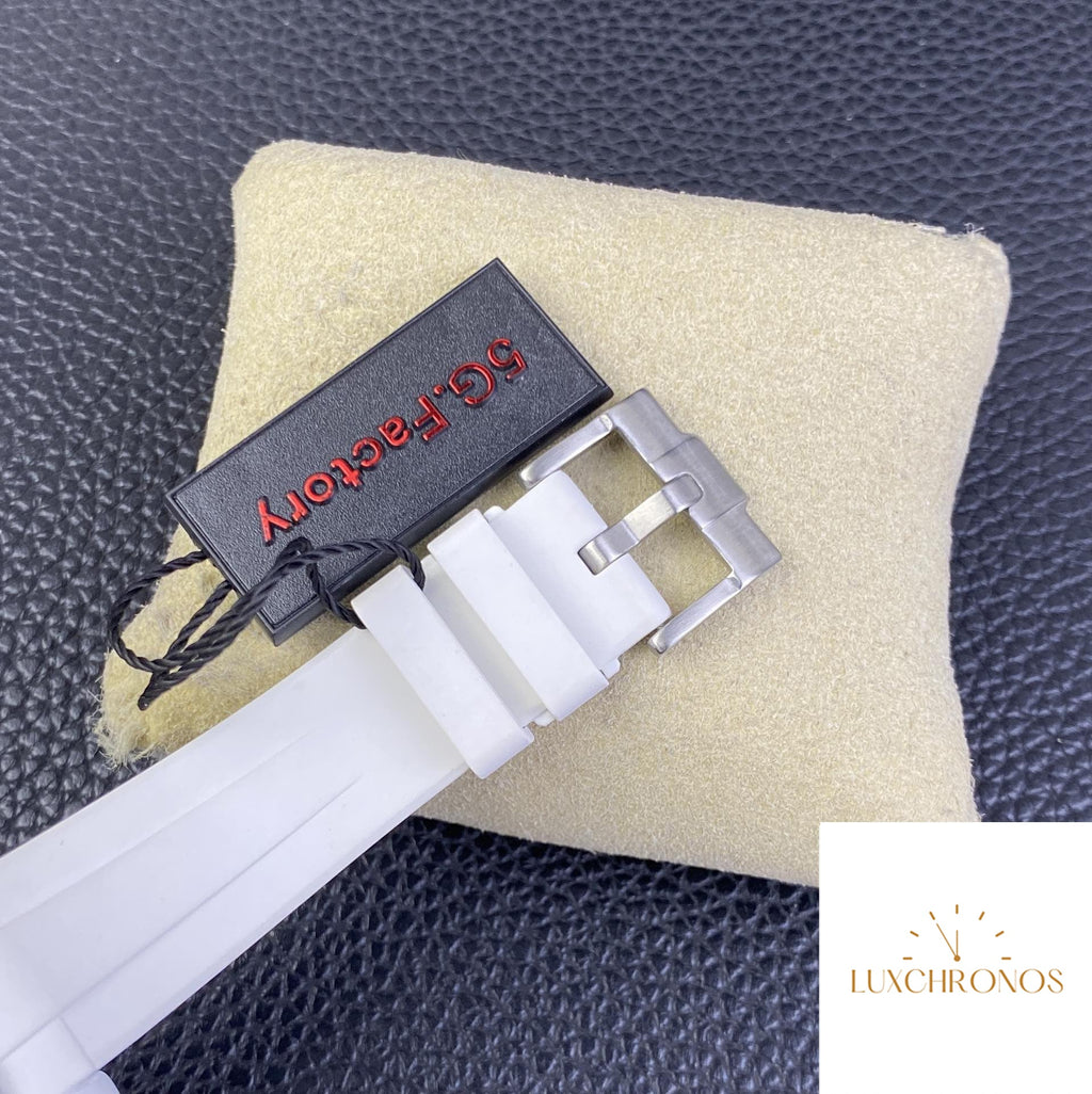 Rolex Daytona White Ceramic Rubber Strap Series