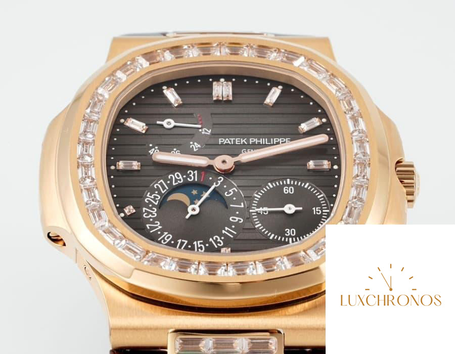 Replica Patek Philippe Nautilus 5724R-001 1:1 Best Version PPF Factory V3 Brown Dial