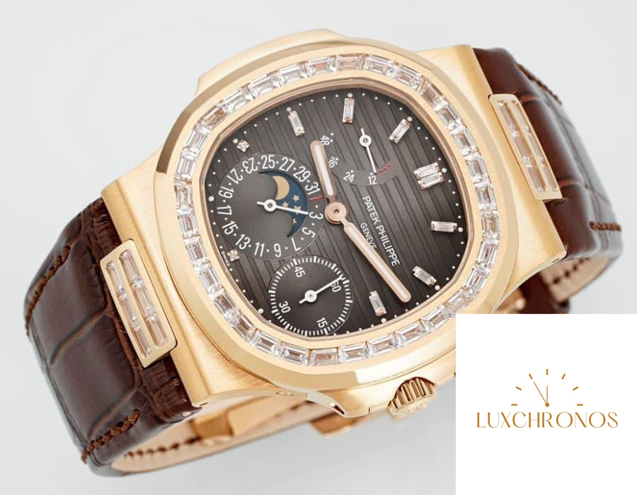 Replica Patek Philippe Nautilus 5724R-001 1:1 Best Version PPF Factory V3 Brown Dial