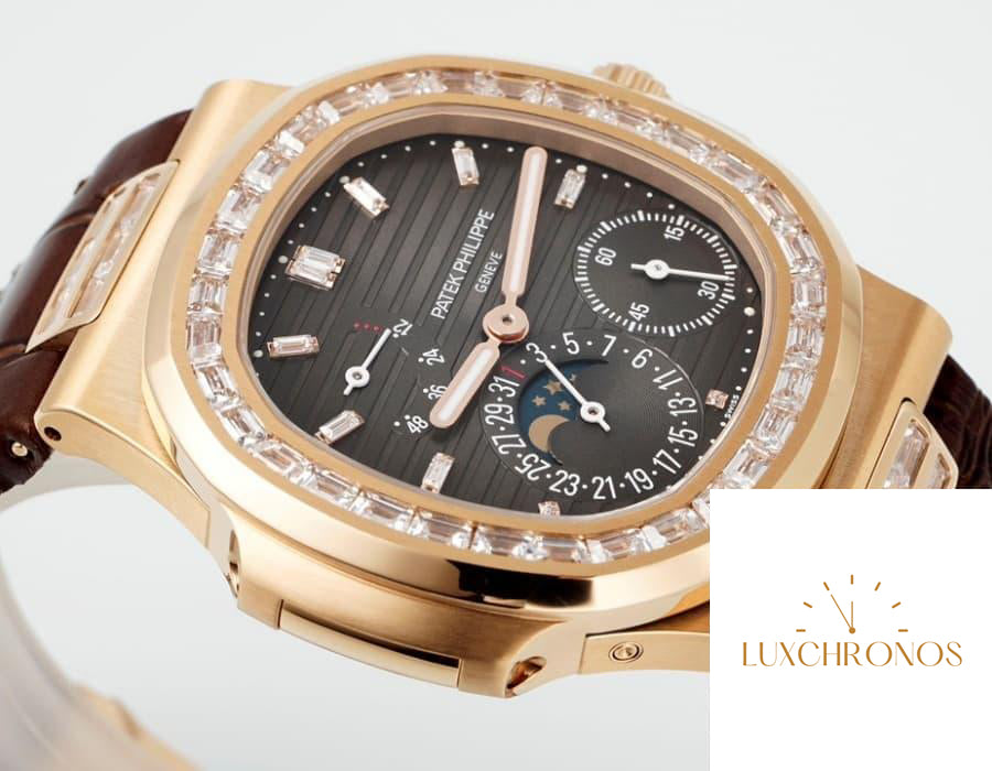 Replica Patek Philippe Nautilus 5724R-001 1:1 Best Version PPF Factory V3 Brown Dial