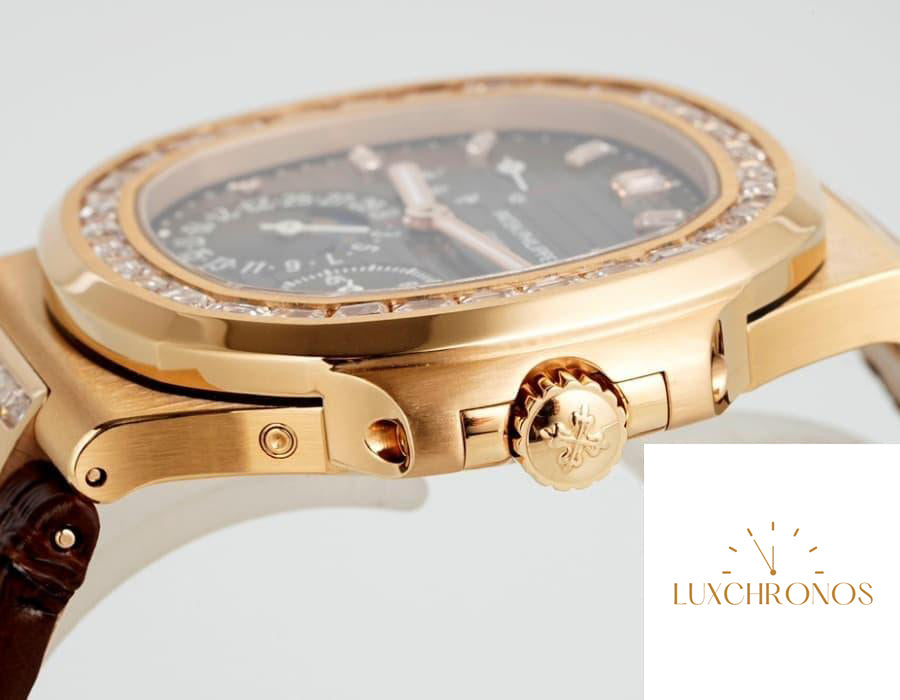 Replica Patek Philippe Nautilus 5724R-001 1:1 Best Version PPF Factory V3 Brown Dial