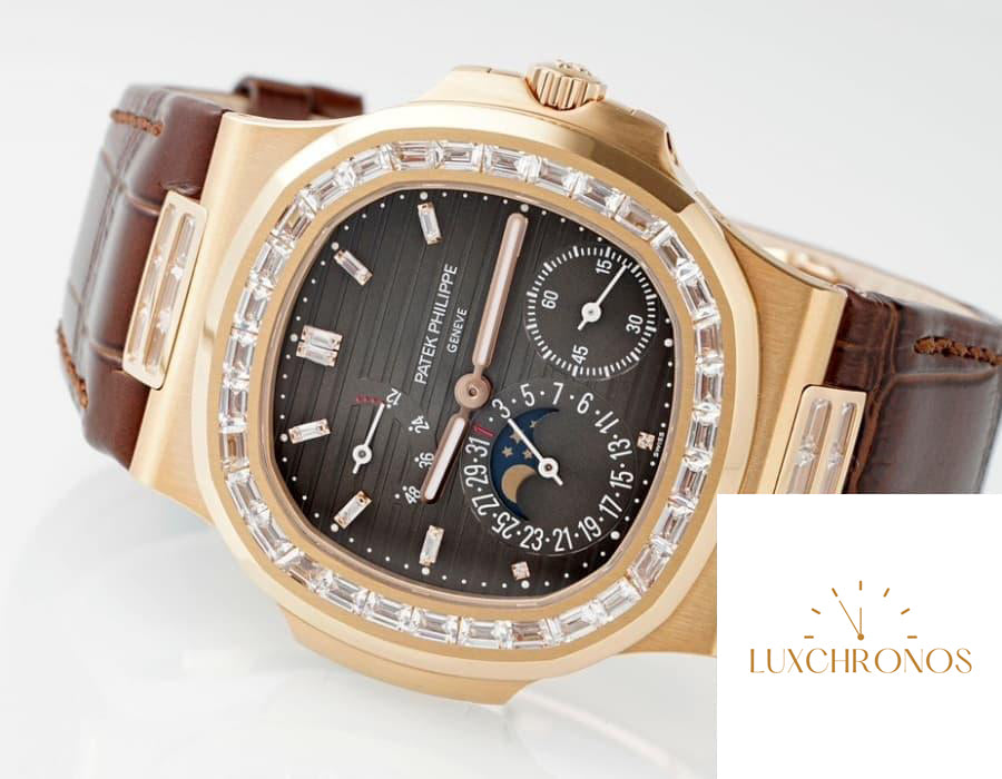 Replica Patek Philippe Nautilus 5724R-001 1:1 Best Version PPF Factory V3 Brown Dial