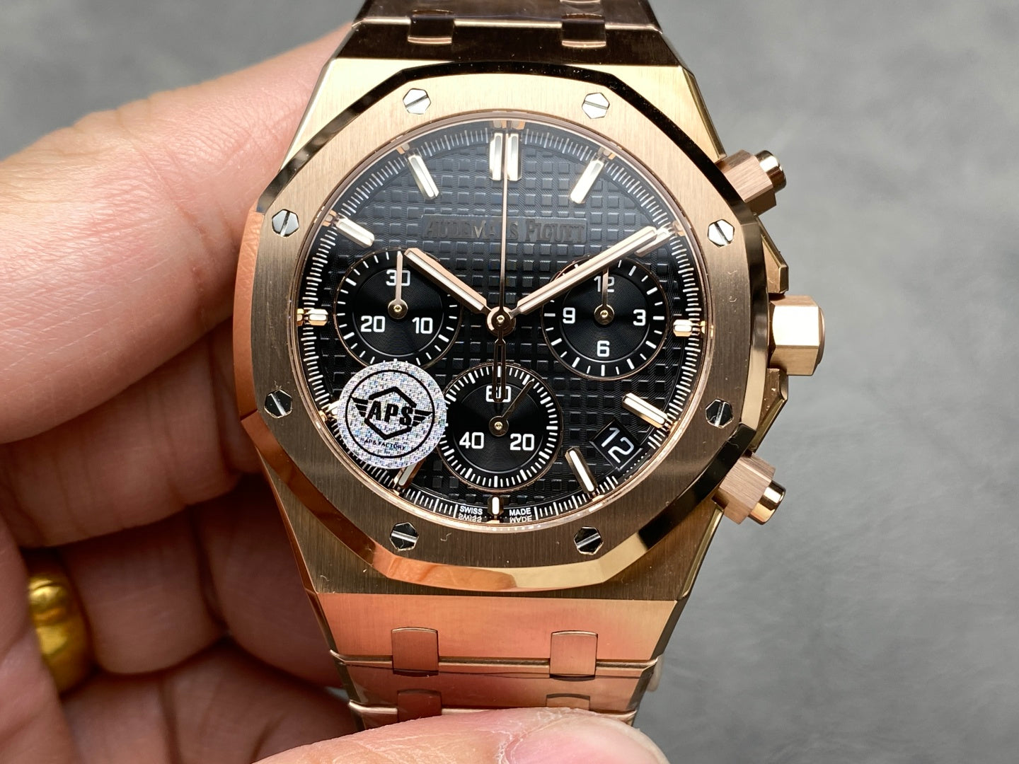 APS factory Audemars Piguet 26240 4401 integrated timing movement 41mm