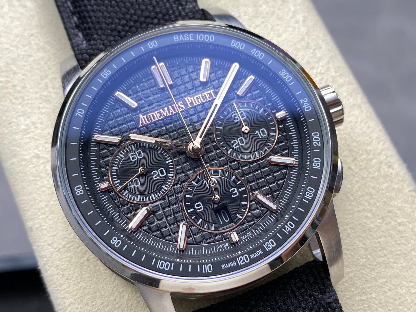 AP Audemars Piguet Code Royal Oak 26048 Offshore 41mm Timing Mechanical Watch