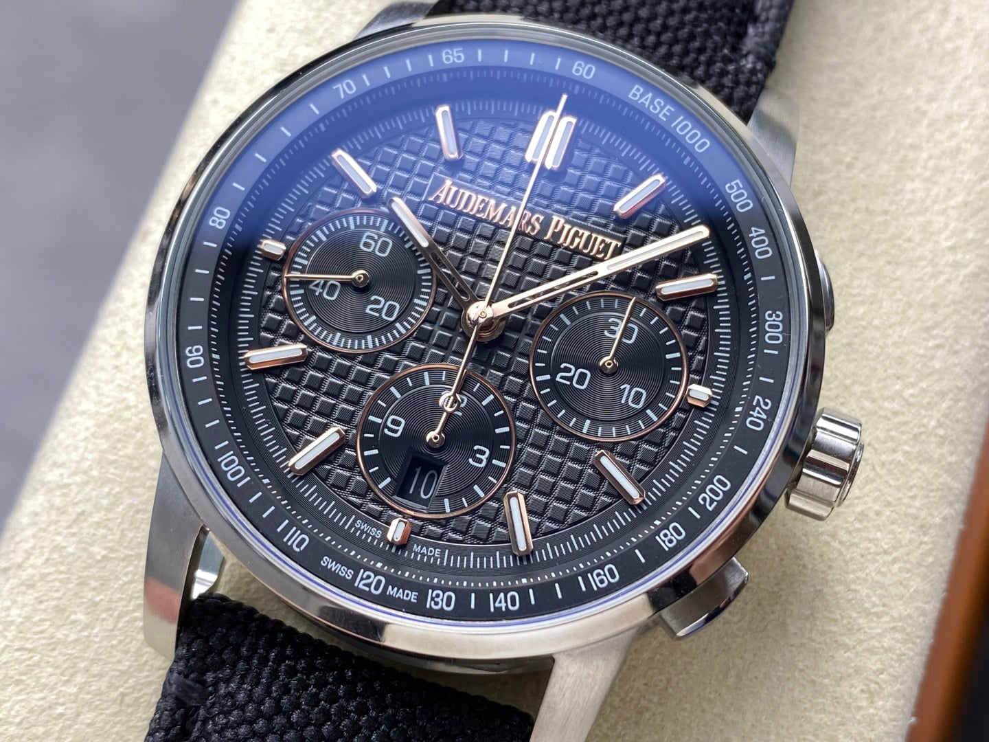 AP Audemars Piguet Code Royal Oak 26048 Offshore 41mm Timing Mechanical Watch