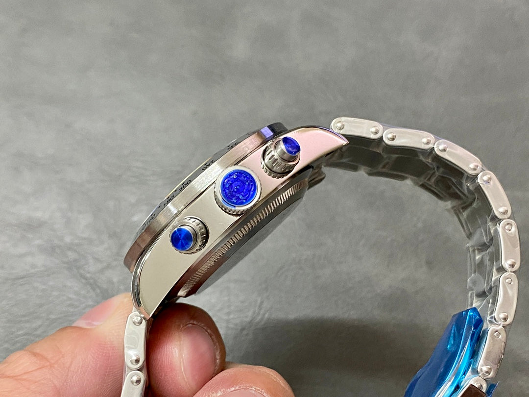 TW Tudor latest Black Bay Chrono stainless steel watch