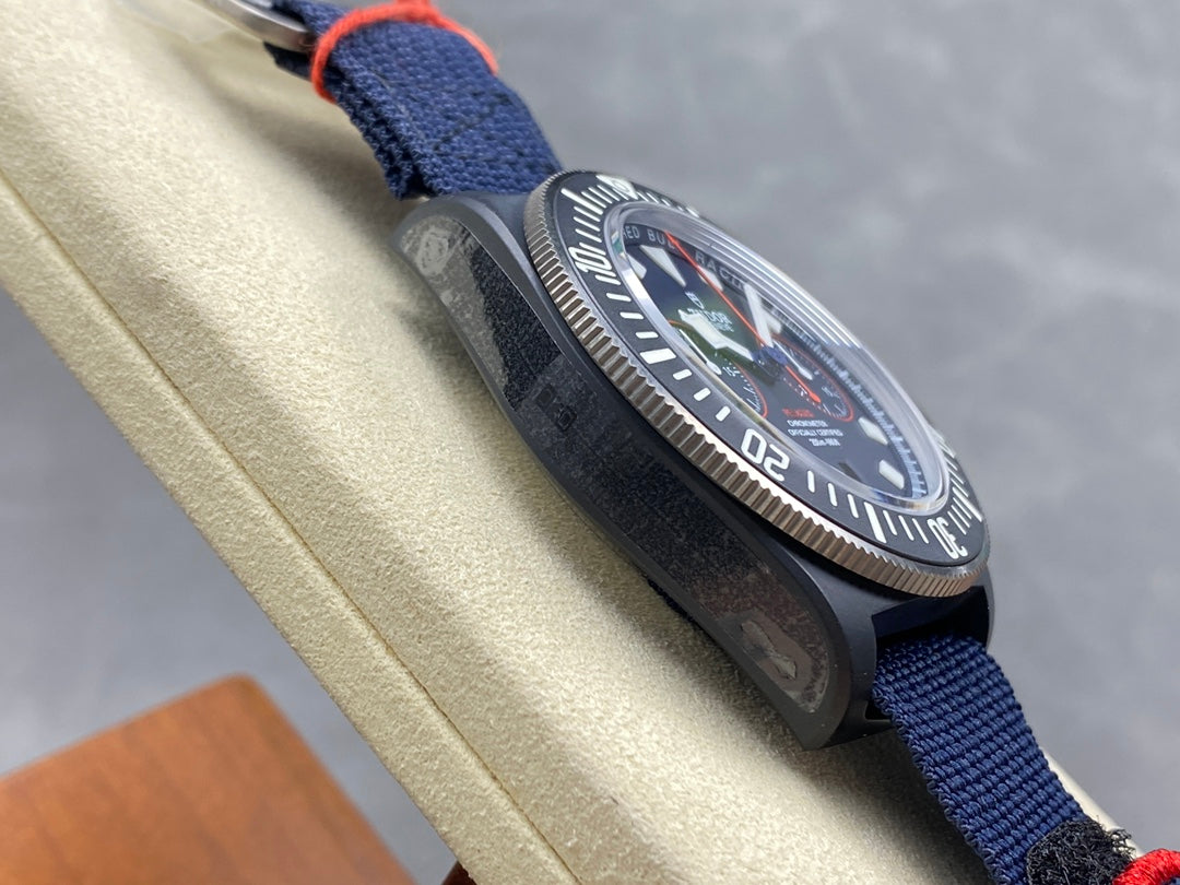 The TUDOR Red Bull Chrono FXD watch from Emperor is about to reach its perfect limit with a size of 43mm