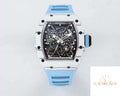 Replica Richard Mille RM35-01 1:1 Best Edition BBR Factory Blue Strap
