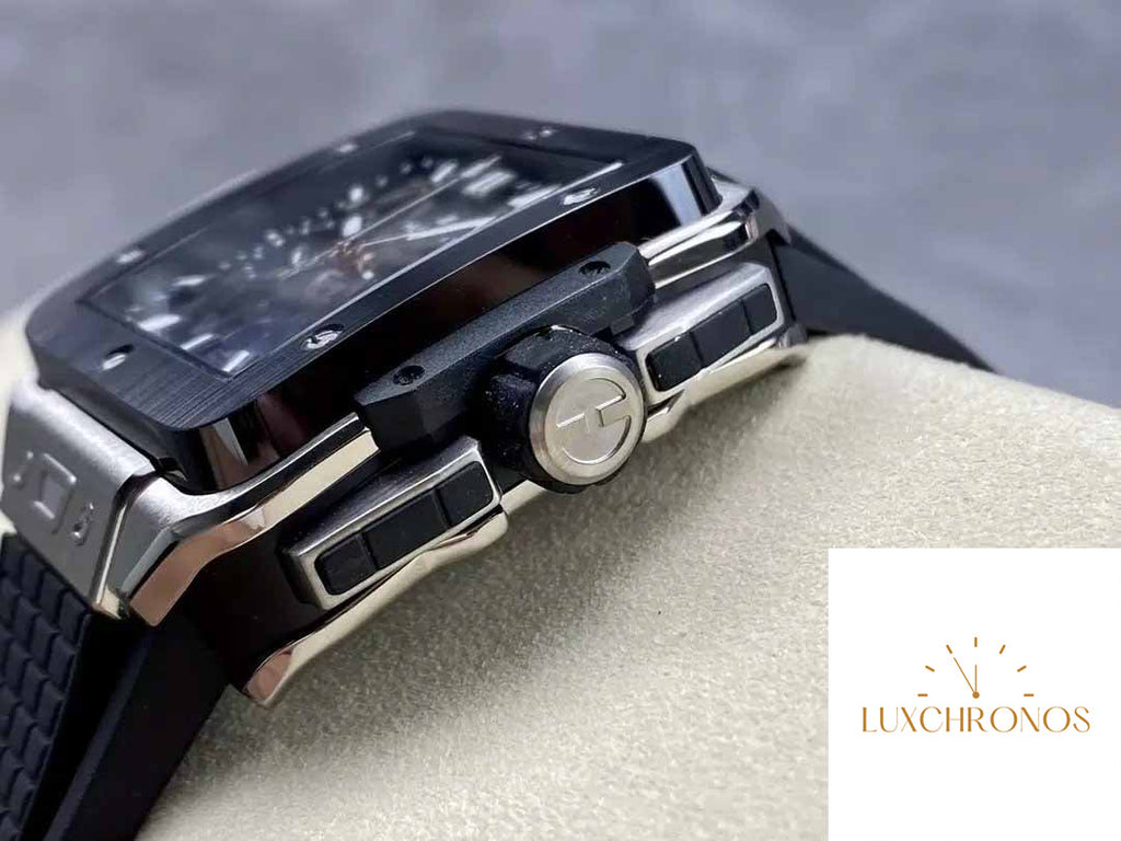 Hublot SQUARE BANG UNICO 821.NM.0170.RX 1:1 Best Edition BBF Factory Black Bezel
