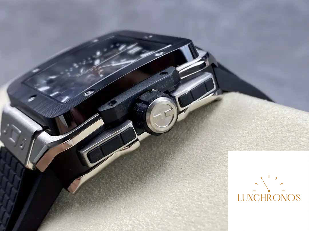 Hublot SQUARE BANG UNICO 821.NM.0170.RX 1:1 Best Edition BBF Factory Black Bezel