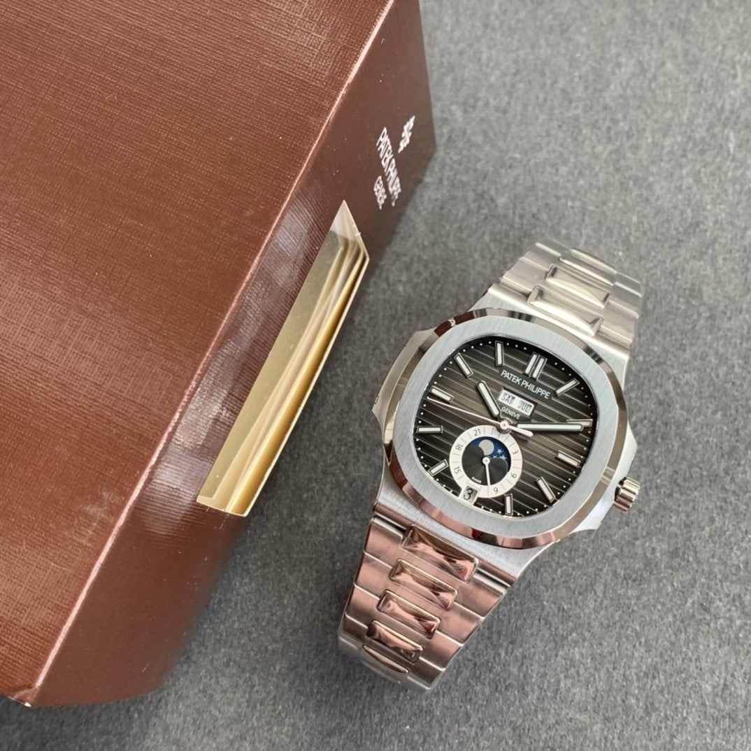 Patek Philippe Nautilus 5726 1:1 Best Edition Grey Dial Stainless Steel