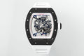 RICHARD MILLE RM055 ZF 2024 1:1 Best Edition Carbon Fiber Case Black Strap