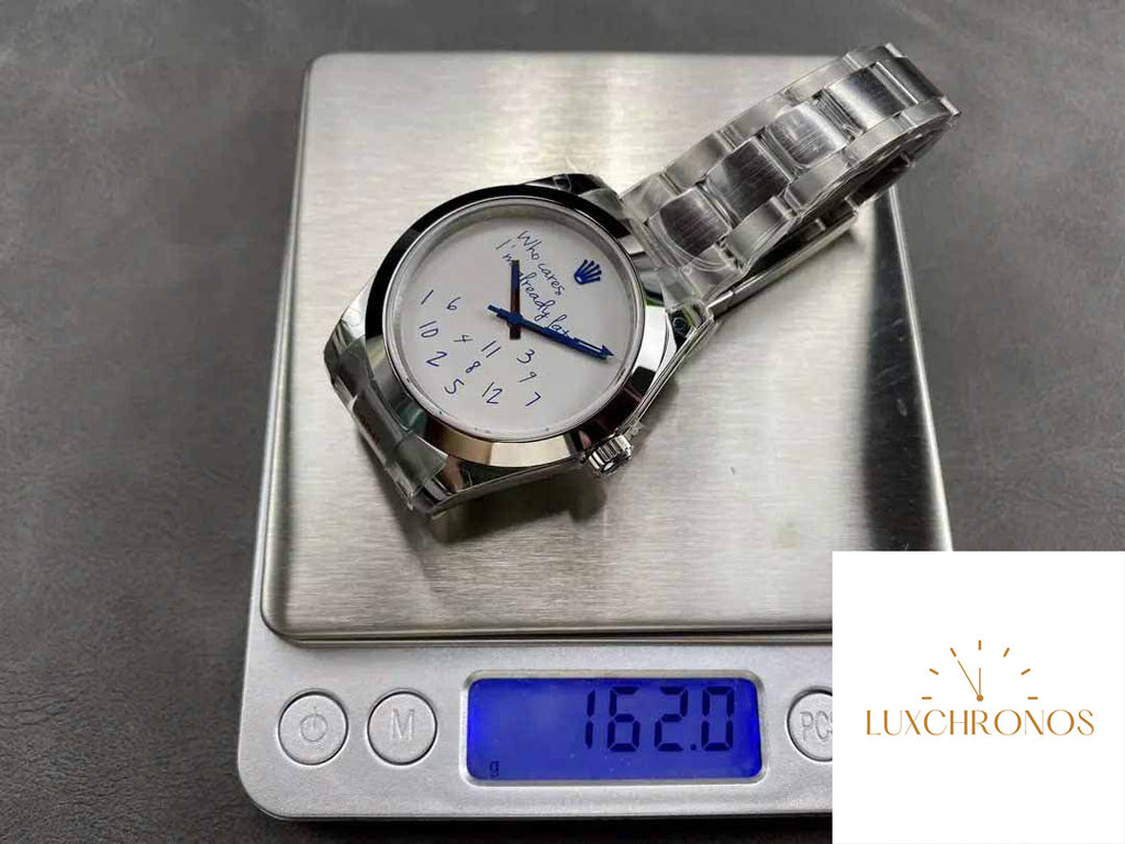 Replica Rolex Datejust 41mm "Who Cares I'm Already Late" Counterweight version GM factory